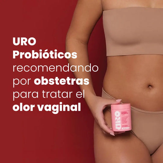 URO Kit Probiótico Vaginal – Equilibrio íntimo y salud femenina con 120 cápsulas de alta potencia