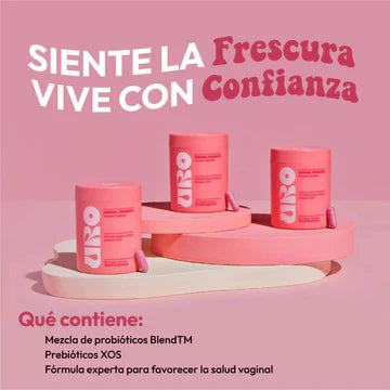 URO Kit Probiótico Vaginal – Equilibrio íntimo y salud femenina con 120 cápsulas de alta potencia